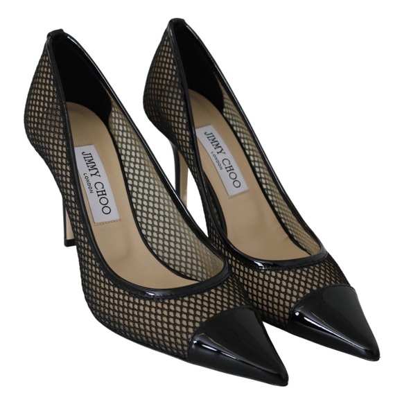 JIMMY CHOO Amika 85 Black Pumps - Picture 2 of 7